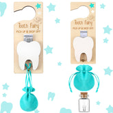 DoubleFill tooth fairy door hanger with lake blue finish for kids' rituals.