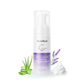 DOUCEWAND feminine foam wash bottle front view for daily intimate cleansing
