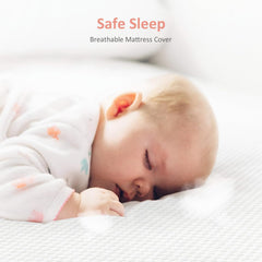 Dourxi Crib Mattress standard crib size fits most cribs securely.