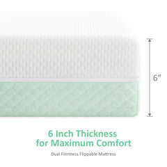 Dourxi gel-infused memory foam layer keeps baby cool while sleeping.