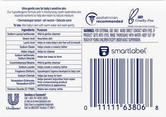 Dove Baby Bar Rich Moisture packaging shows 60 mL size for easy daily use.