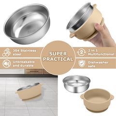 Dovesail 2-pack suction base showing secure grip on table surface