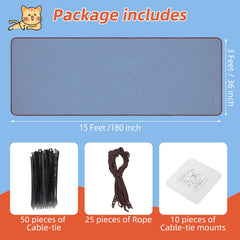 Dovesail Deck Safety Net secures an outdoor porch with visibility.