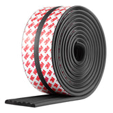 Dovesail edge corner protector on table edge providing cushioned protection