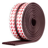 Dovesail edge protector brown 16ft shields furniture corners from bumps and scratches.