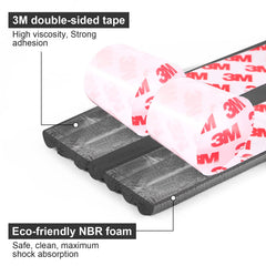Dovesail NBR foam padding appears soft and wide for extra cushioning
