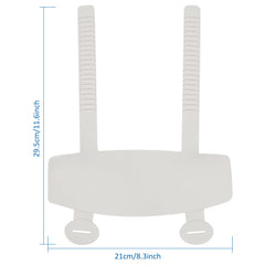 Doytn toilet lid lifter with pee guard keeps hands clean when lifting the lid.