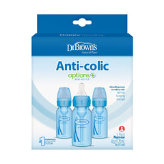 Dr. Brown's breast-like tip supports natural latch during bottle feeding.