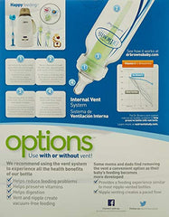 Dr. Brown's Options Narrow cap and nipple area showing leak-resistant design for busy days.