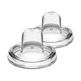Dr. Brown's Options wide-neck sippy spout two-pack for smooth bottle-to-cup transitions