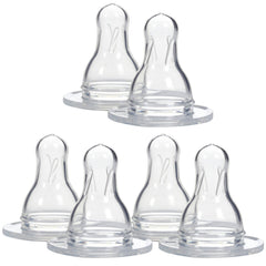 Dr. Brown's Standard Bottle Preemie Nipple with smooth flow for tiny feeders.