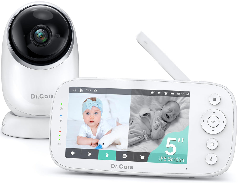 Dr.Care NovaView monitor 1080p display for crystal clear day and night viewing.