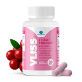 Dr. Robaina Women's Daily Vaginal Probiotic bottle for daily balance.