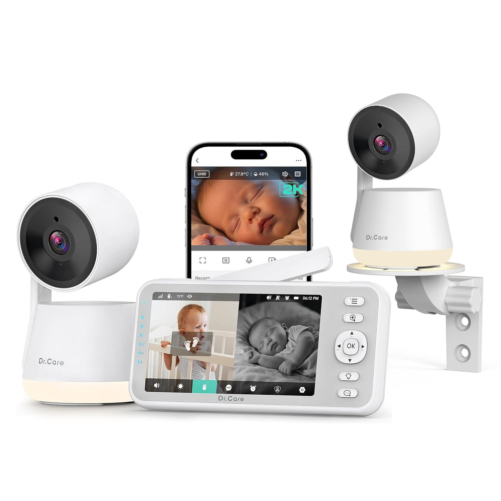 Dr.Care LumiView front view shows compact monitor for bedside monitoring and easy handling.