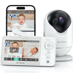 Dr.Care VistaView Lite RB monitor unit front view for easy baby checks