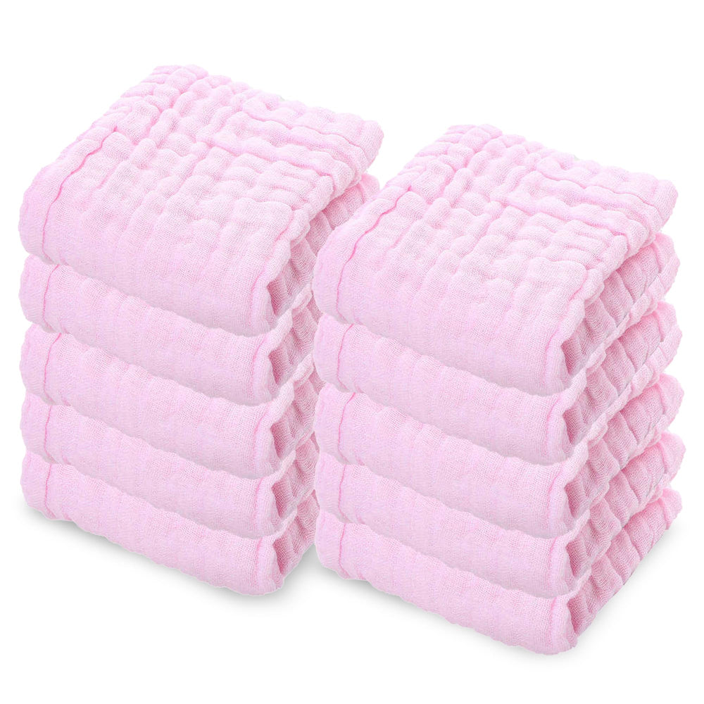 Dream Picks 10-pack washcloths packaging, easy to store and prep.