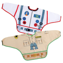 Dreambaby Astronaut bib sleeves keep little arms clean during meals