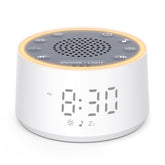 Dreamegg Sound Machine with Nursery Lamp front view promoting a soothing nursery environment