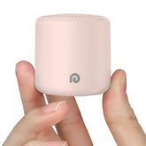 Dreamegg Travel pink egg sized sound machine shown for easy sleep on the go