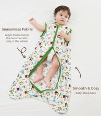 DREAMHALO wearable blanket design highlighting roomy bottom for kicking