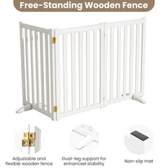 Dreamland gate is 60-inch wide, fits large openings securely