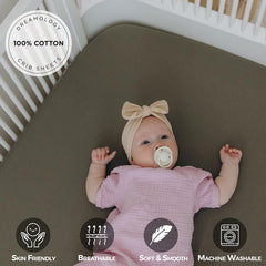 Dreamology 100 percent cotton jersey fabric close-up highlighting softness