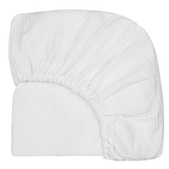 Dreams of Hugs crib sheet with soft texture for gentle baby sleep.