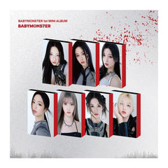 DREAMUS BABYMONSTER outbox packaging showing authentic, sealed delivery for fans