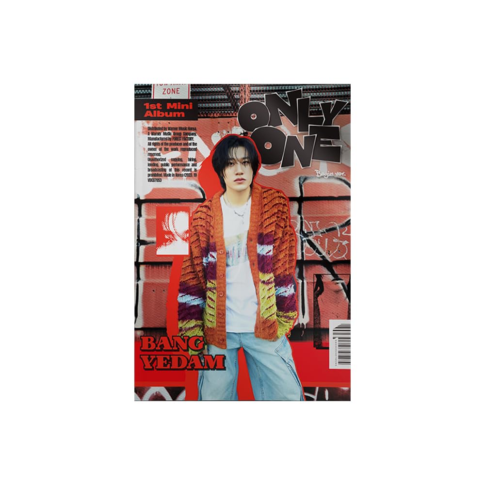 Dreamus Bang Yedam Only One album CD with folding poster for collectors