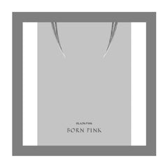 DREAMUS BLACKPINK Born Pink 2nd Album cover in gray version for display.