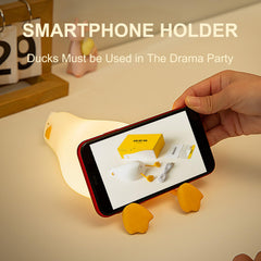 Drecoam Duck Night Light features a rechargeable 1200mAh battery
