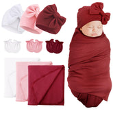DRESHOW BQUBO newborn blanket swaddle for snug wrap and easy wrapping.