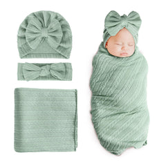 DRESHOW BQUBO soft-knit blanket for newborn comfort