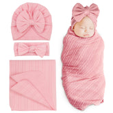 DRESHOW BQUBO soft newborn blanket gently resting against skin