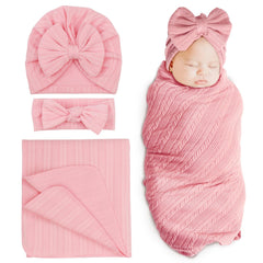 DRESHOW BQUBO soft newborn blanket gently resting against skin