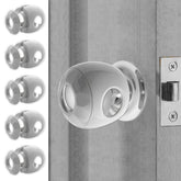 Driddle 5-pack door knob safety cover ready for quick home setup.