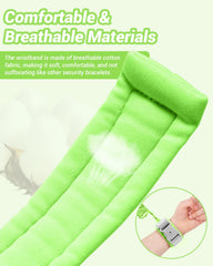 Dr.meter secure lock wrist link enables easy locking and quick release for parents.