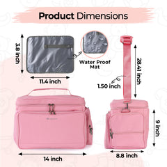 Dropereum insulated lining keeps bottles at temperature during travel.