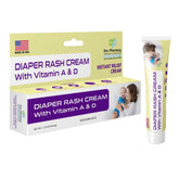 Drs. Pharmacy Diaper Rash Cream bottle front shows compact, travel-friendly packaging.