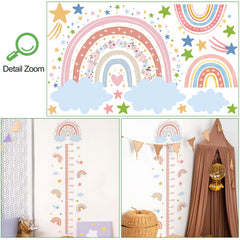 DRWSSR height scale adhesive chart helps track a child’s height on smooth surfaces