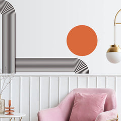 DRWSSR removable wall art decal for flexible decor