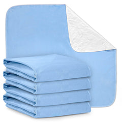 Dry Defender bed pad top layer with soft quilted surface protects sheets.