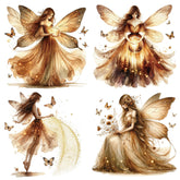 DTLIFEK Sunset Butterfly Girl Wall Decal adds whimsy and is easy to apply on smooth walls