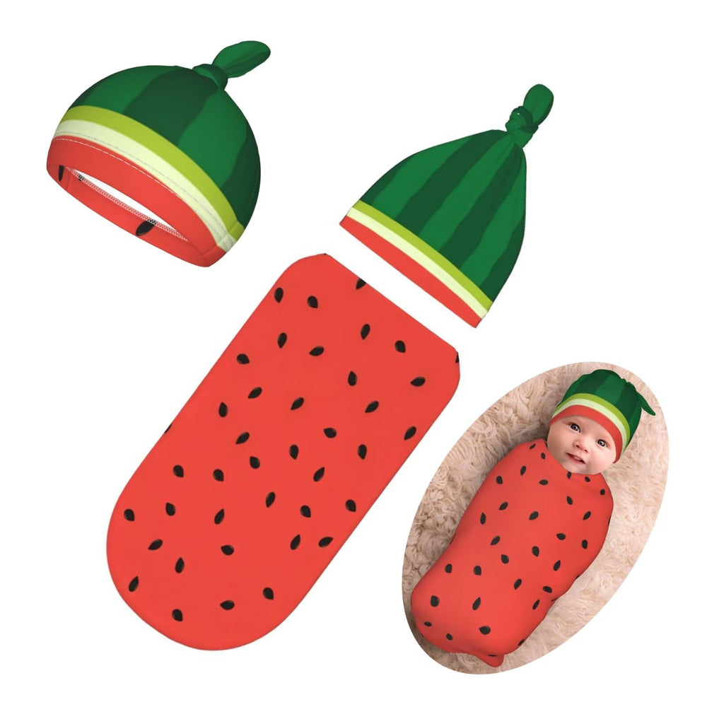 DTYYFBSN watermelon swaddle blanket for newborns offers cozy comfort and versatility