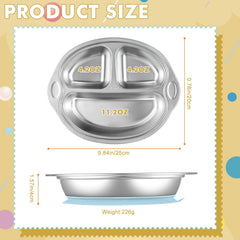 Dualshine plate shown as dishwasher-safe for easy cleanup.