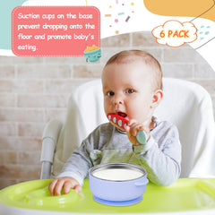 Dualshine suction base prevents tipping during meals on flat surfaces