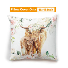 Duckbe pillowcase completes the coordinated nursery theme