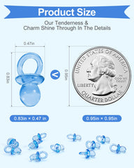 DUIJINYU mini acrylic pacifier as a game piece for fun baby showers