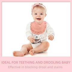 duludulu baby bibs in eight pink-purple colors for stylish outfits.