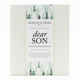 Duncan & Stone Baby Memory Book cover in cream for milestone memories
